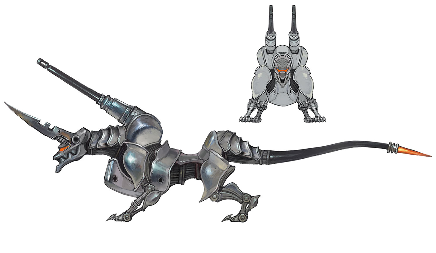 Eta Invader Art from Final Fantasy XIV: Endwalker