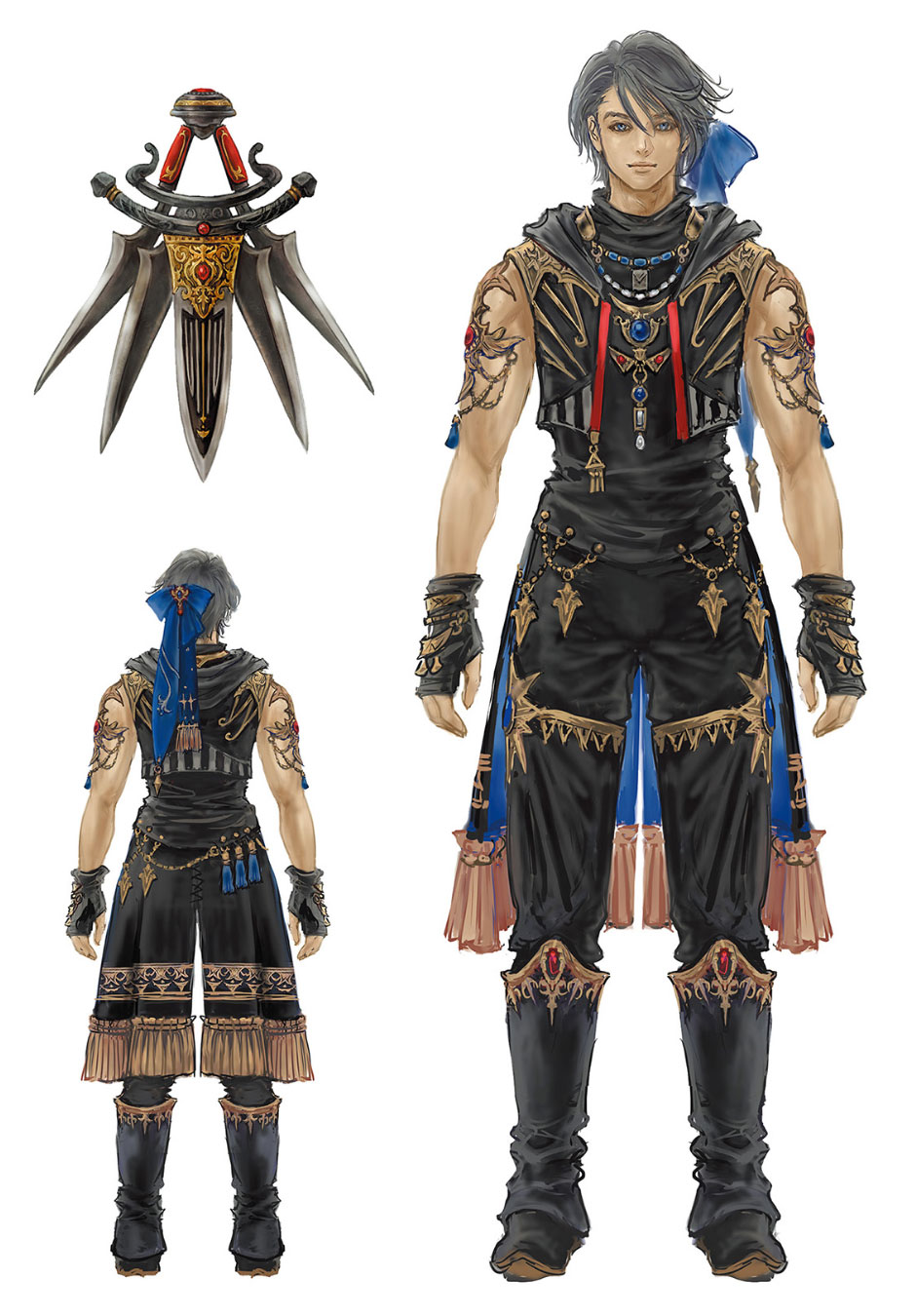 Etoile Attire and Terpsichore Art from Final Fantasy XIV: Endwalker