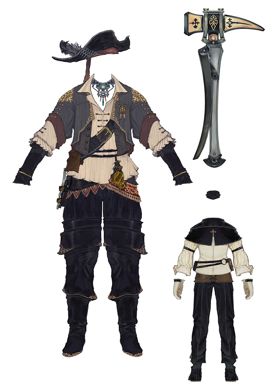 Gemsoph's Attire Art from Final Fantasy XIV: Endwalker