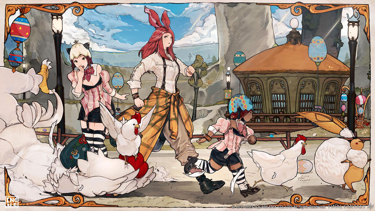 Hatching Tide 2022 Art from Final Fantasy XIV: Endwalker