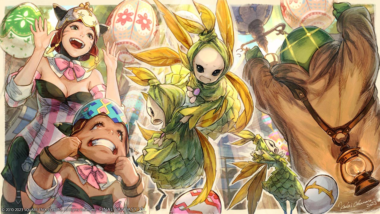Hatching Tide 2023 Art from Final Fantasy XIV: Endwalker