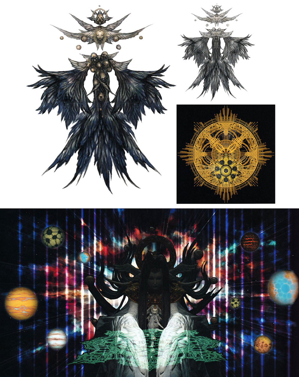 Kakodaimon Concept Art from Final Fantasy XIV: Endwalker