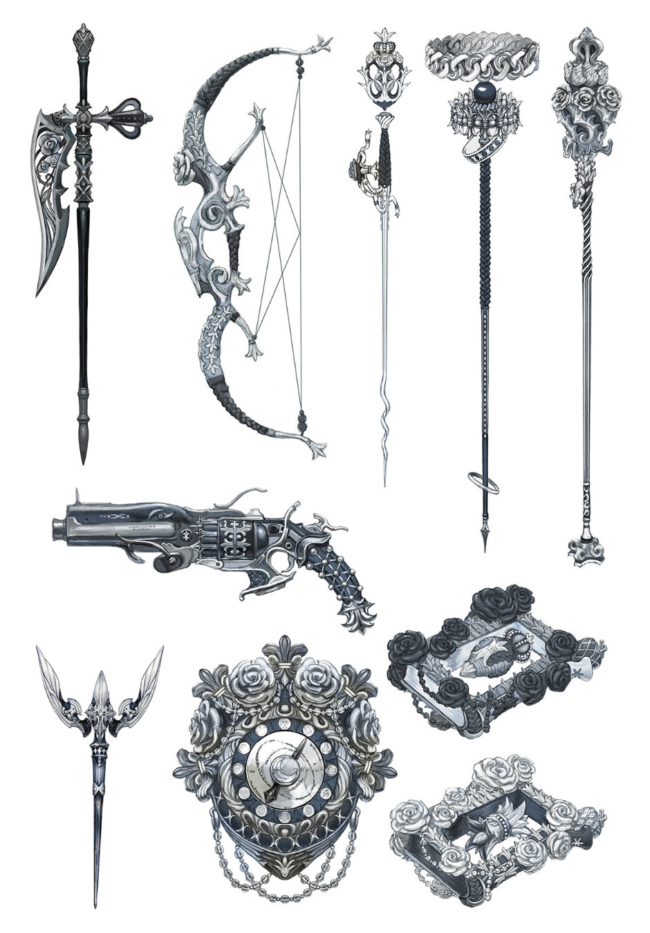 Ktiseos Arms Artwork from Final Fantasy XIV: Endwalker