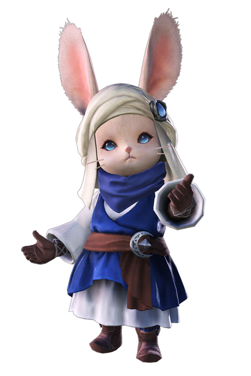 Loporrits Tribe Art from Final Fantasy XIV: Endwalker