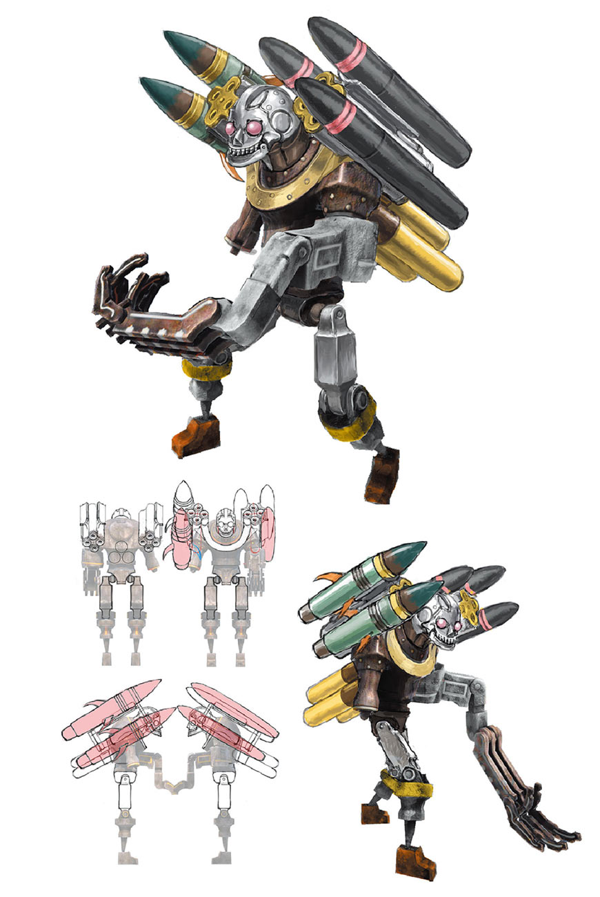 Lugae Concept Art from Final Fantasy XIV: Endwalker