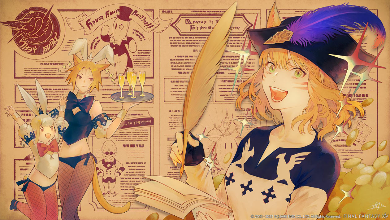 Make it Rain Campaign 2023 Art from Final Fantasy XIV: Endwalker