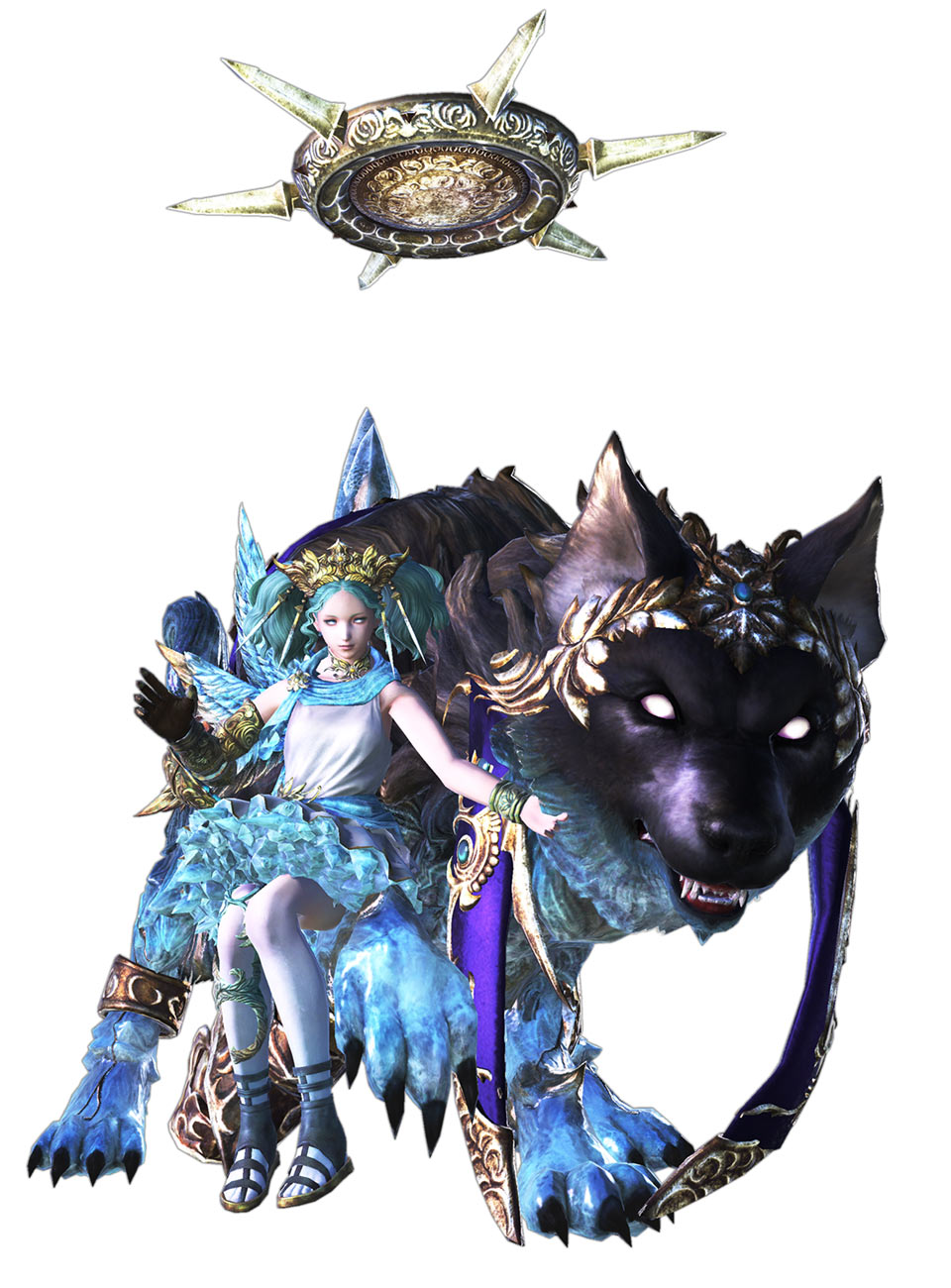 Menphina Render from Final Fantasy XIV: Endwalker