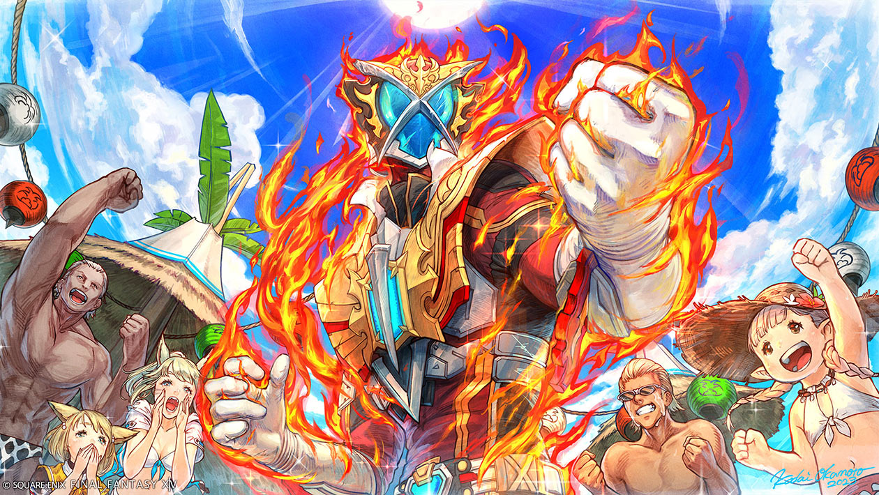 Moonfire Faire 2023 Art from Final Fantasy XIV: Endwalker