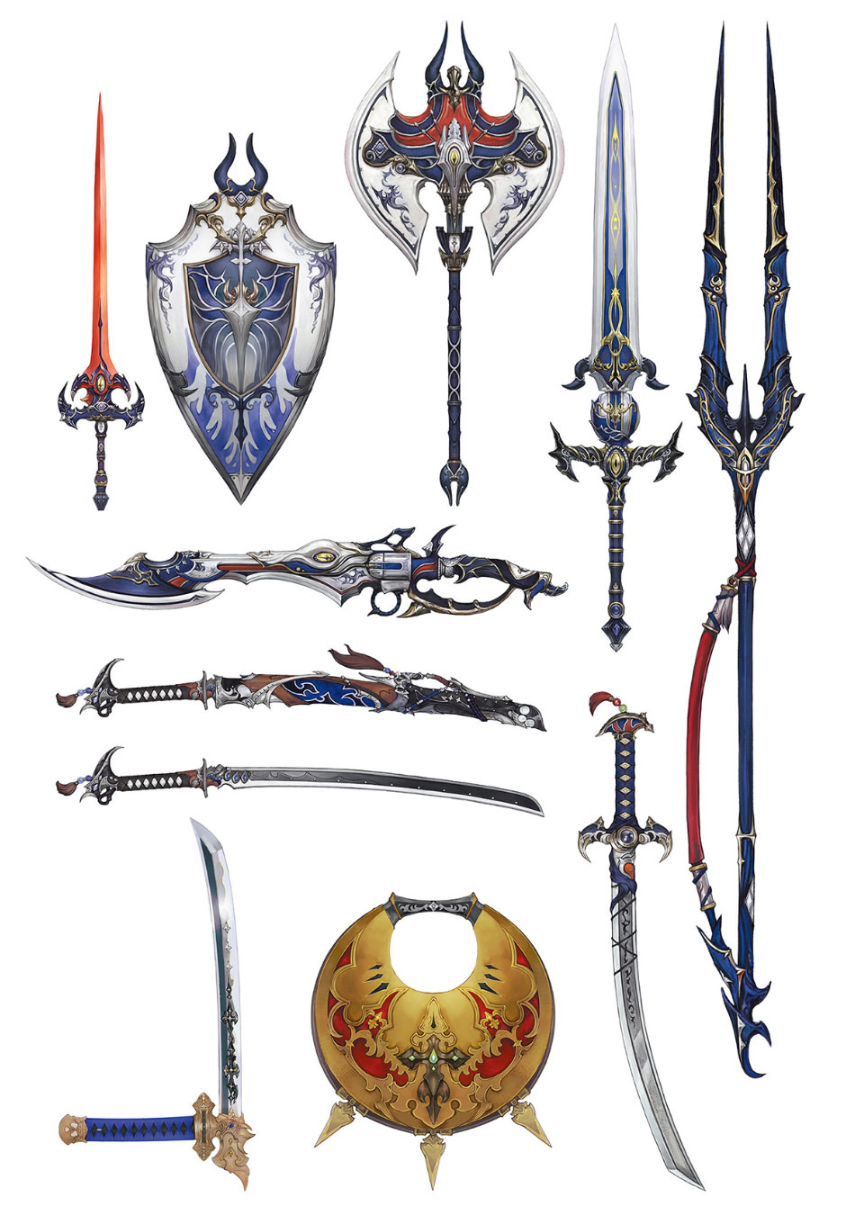 Moonward Arms Art from Final Fantasy XIV: Endwalker