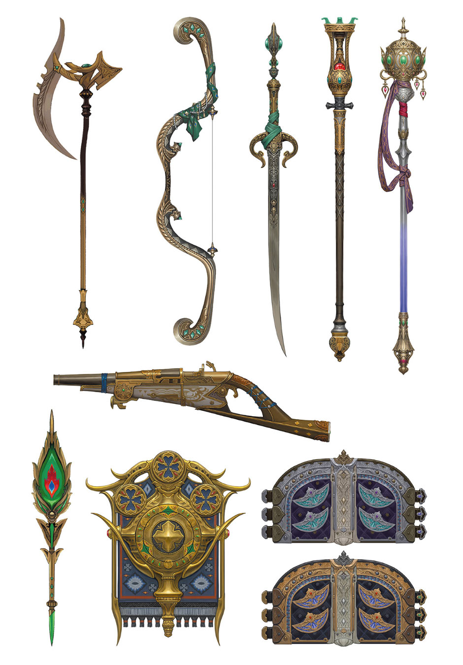 Palaka Arms Artwork from Final Fantasy XIV: Endwalker