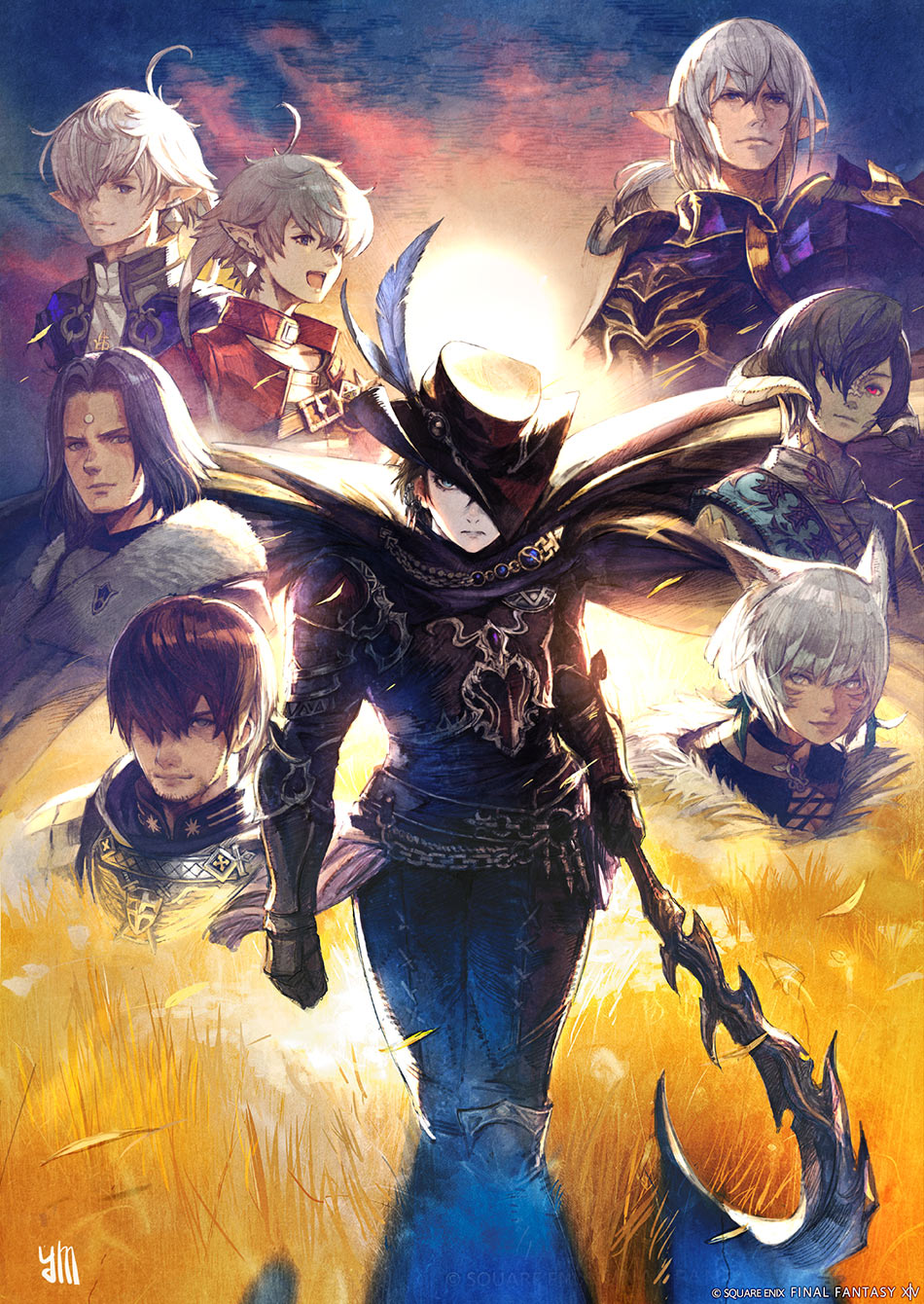 Patch 6.5 Growing Light Art from Final Fantasy XIV: Endwalker