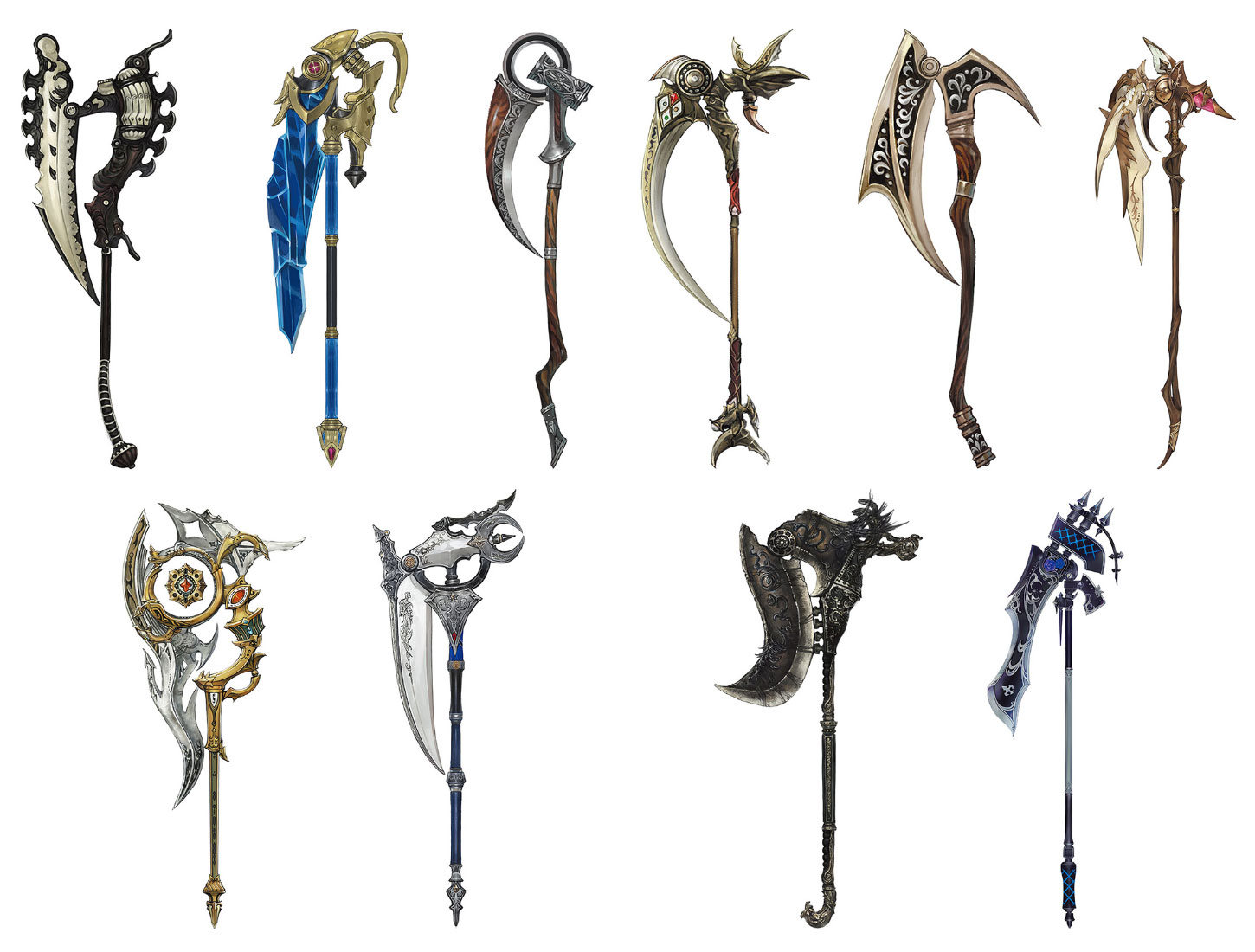 Reaper's Arms Artwork from Final Fantasy XIV: Endwalker