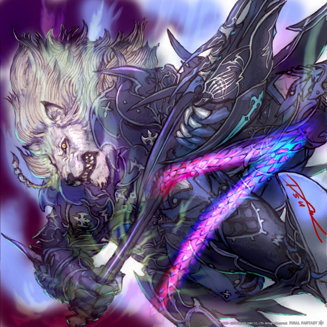 Release Countdown 7 Days Art from Final Fantasy XIV: Endwalker