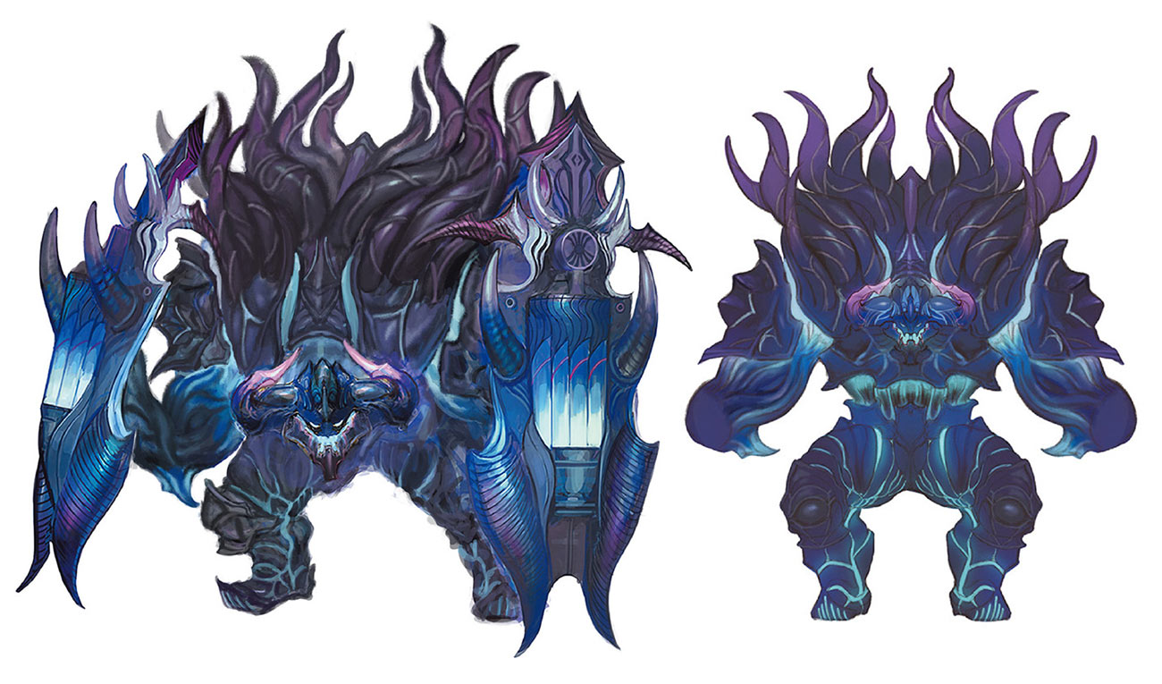 Rhitahtyn the Unshakable Concept Art from Final Fantasy XIV: Endwalker