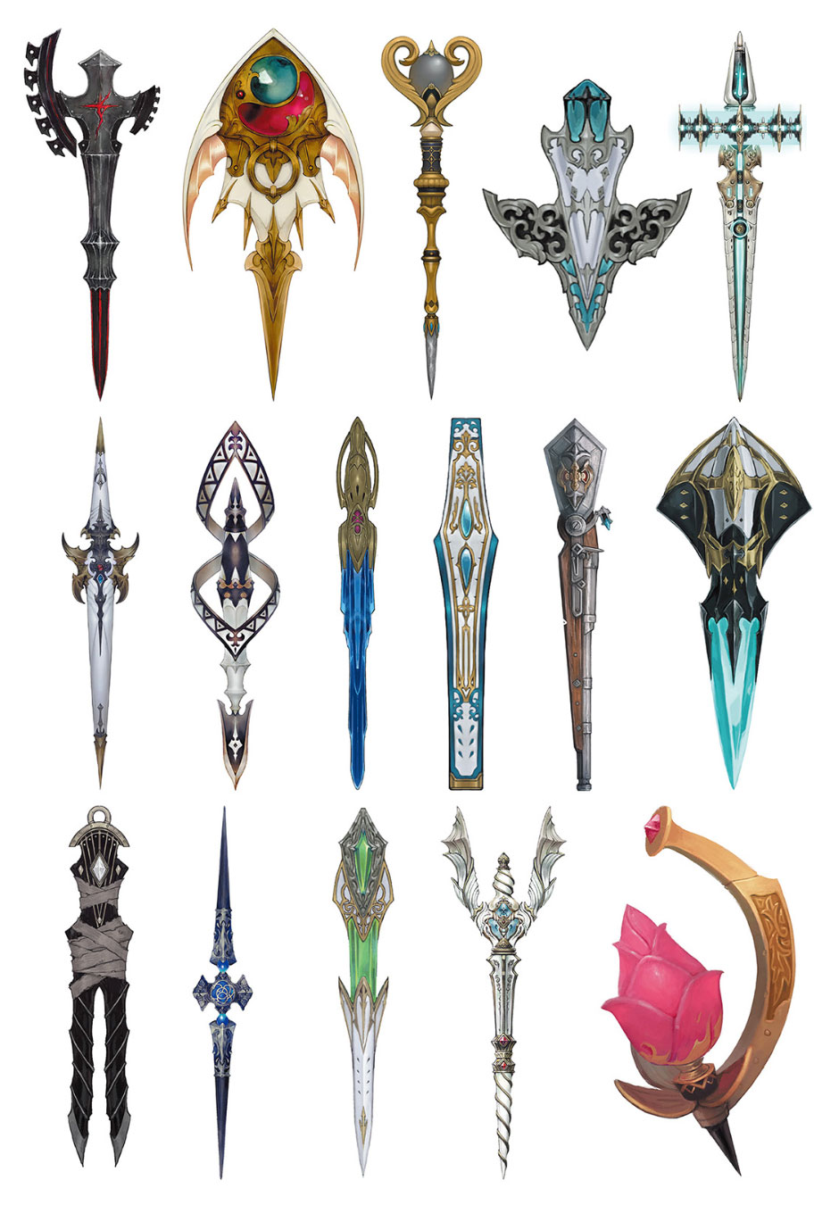 Sage's Arms Art from Final Fantasy XIV: Endwalker