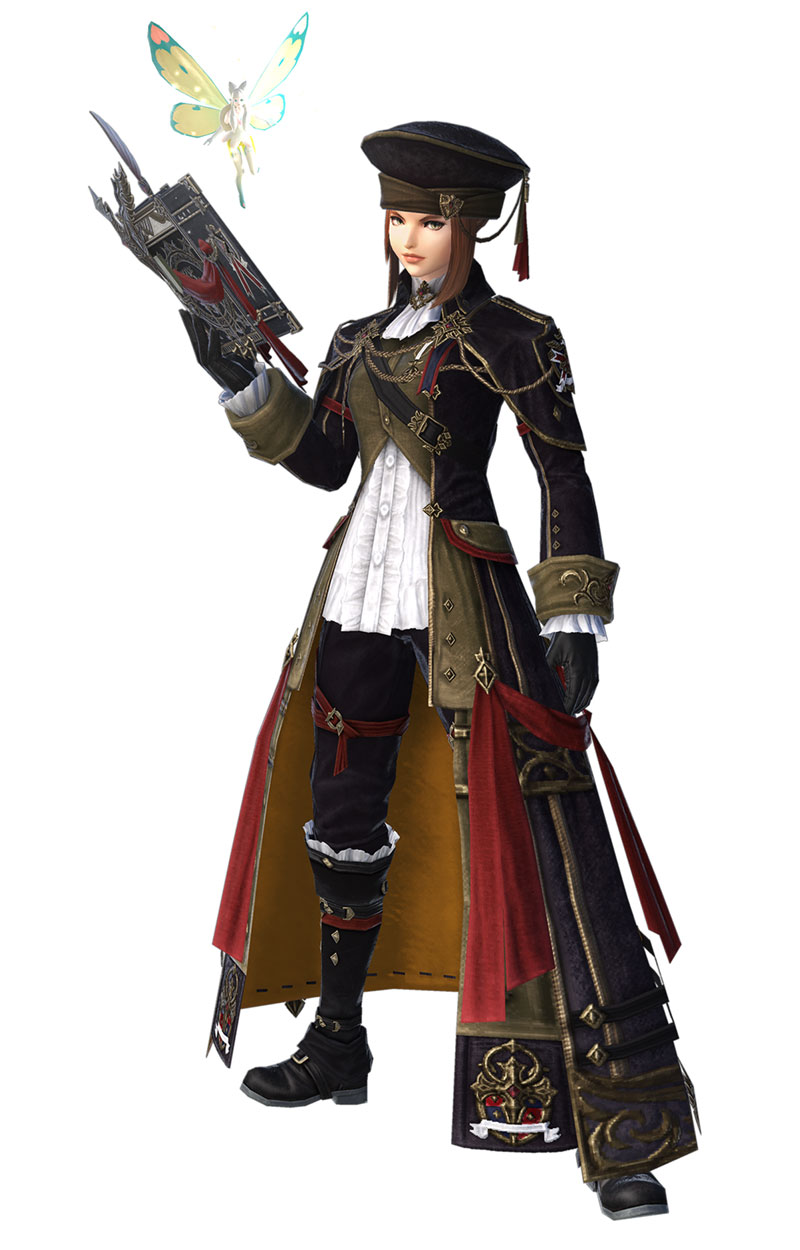 Scholar Render from Final Fantasy XIV: Endwalker