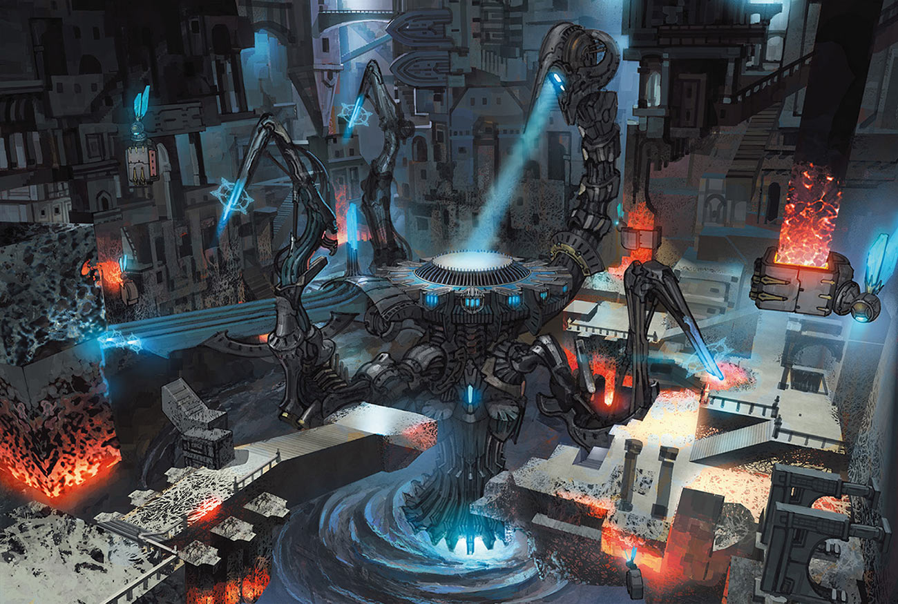 Smileton Concept Artwork from Final Fantasy XIV: Endwalker