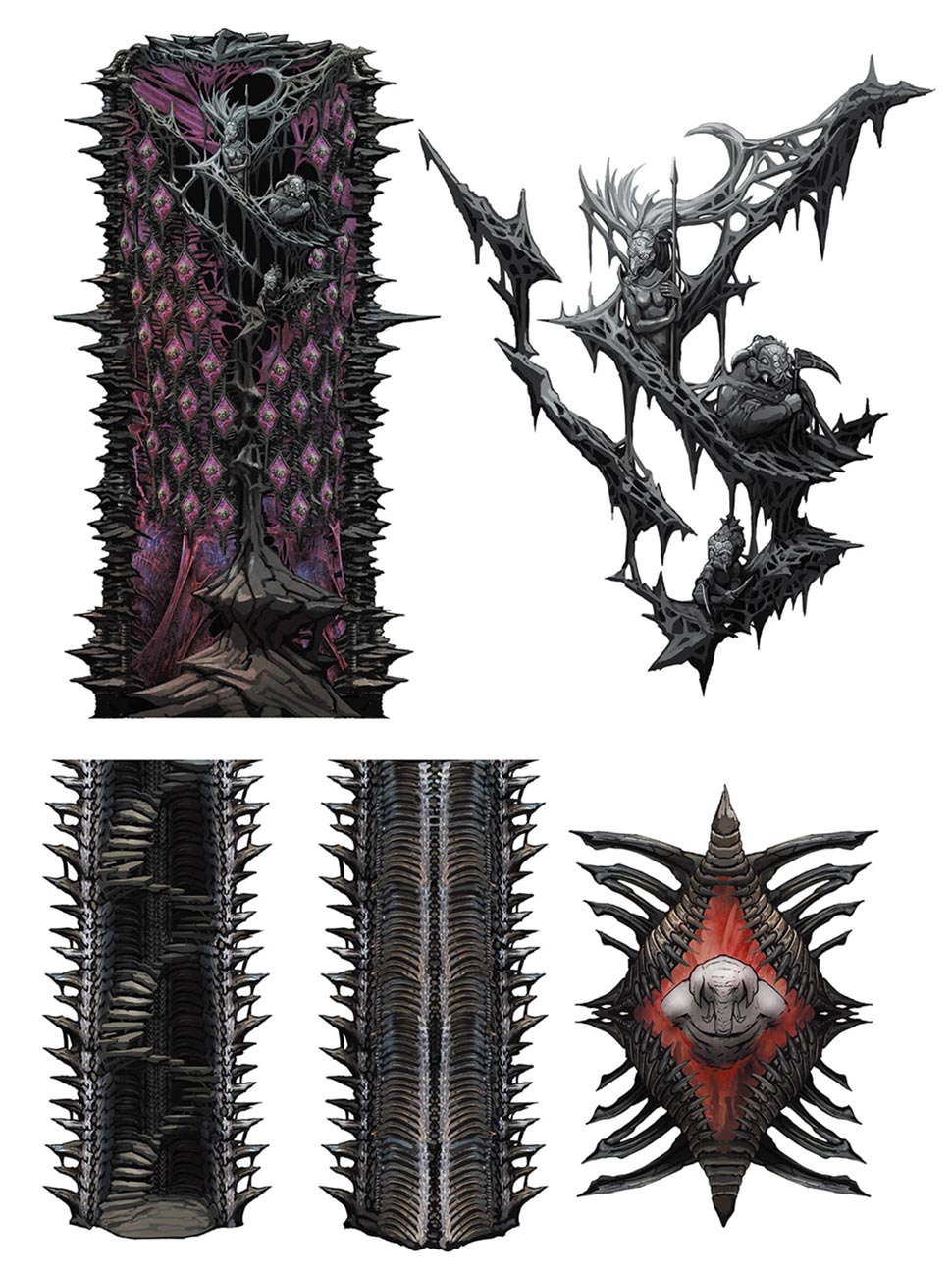 The Tower of Zot Structures Art from Final Fantasy XIV: Endwalker