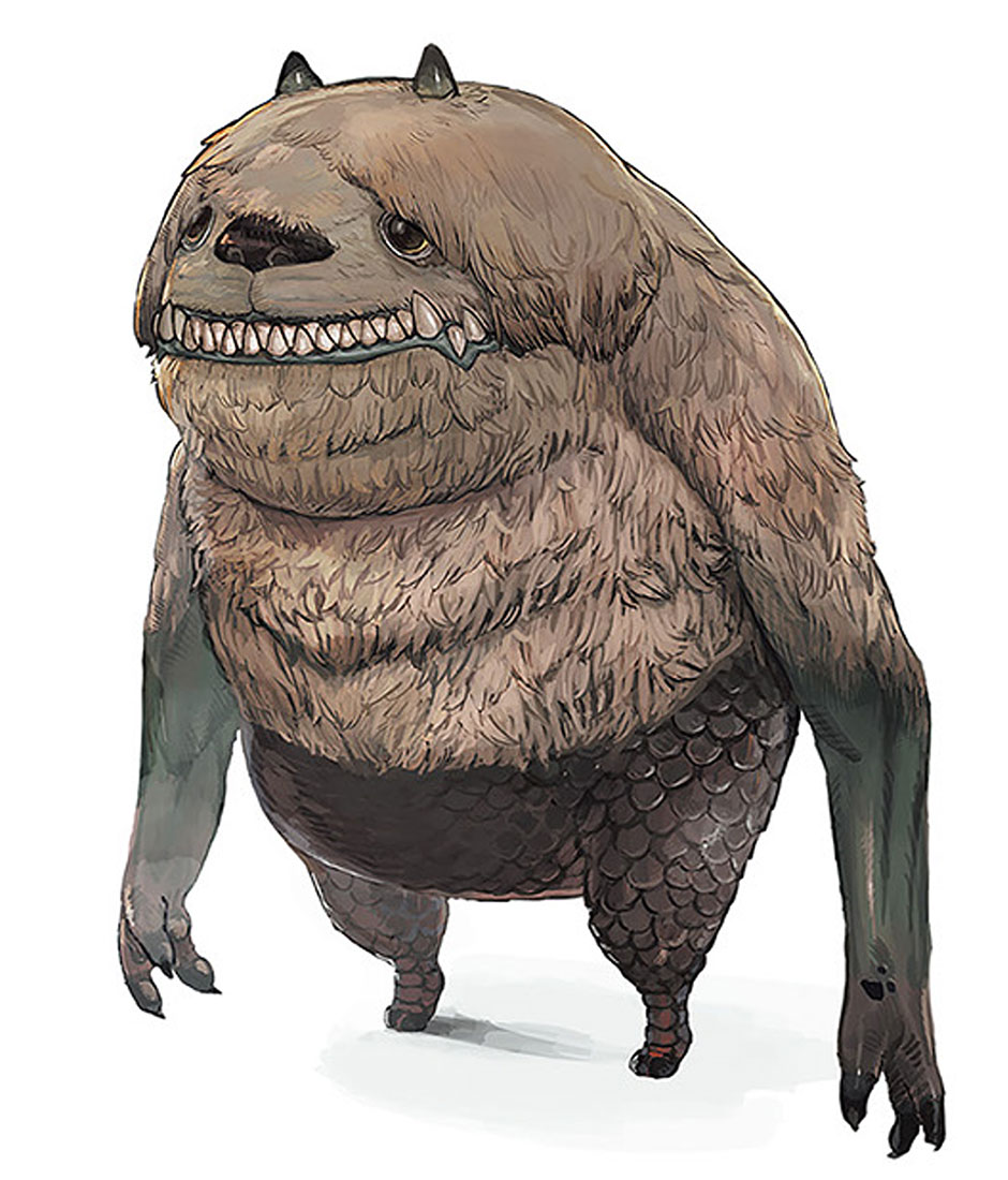 Troll Art from Final Fantasy XIV: Endwalker