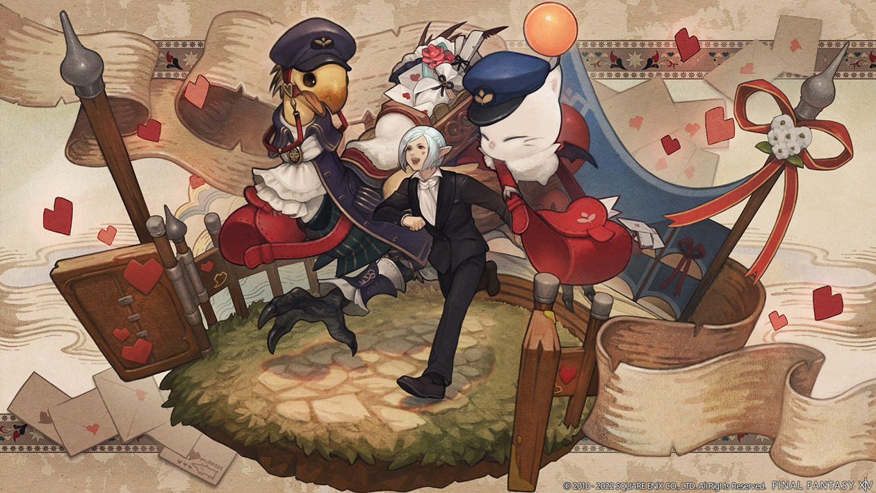 Valentiones Day 2022 by Erika Murabayashi from Final Fantasy XIV: Endwalker