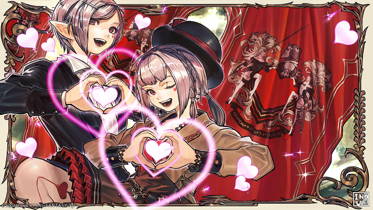 Valentione's Day 2024 Art from Final Fantasy XIV: Endwalker