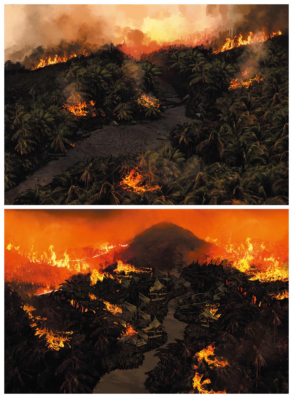 Vanaspati Concept Art from Final Fantasy XIV: Endwalker