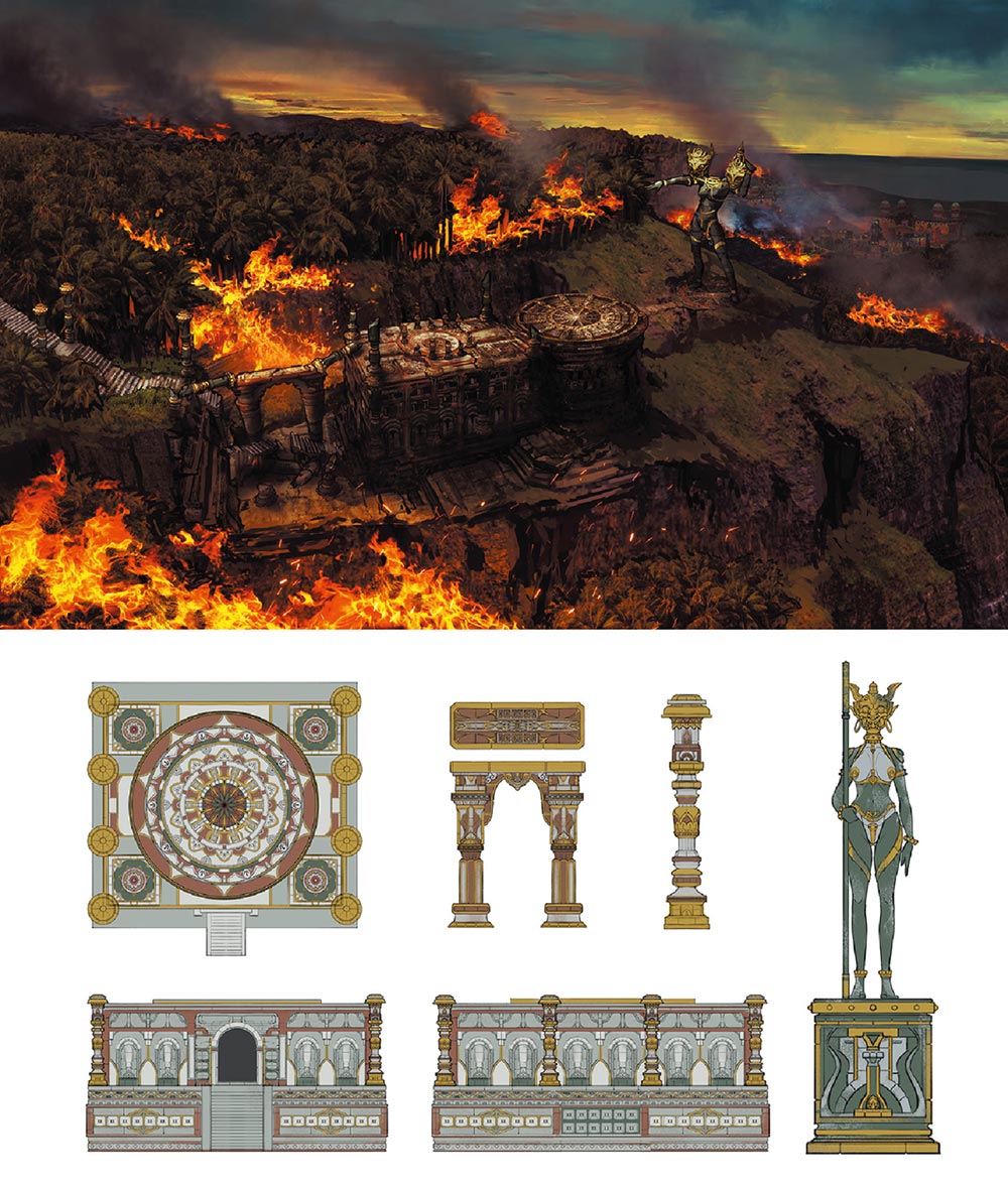 Vanaspati Concepts from Final Fantasy XIV: Endwalker