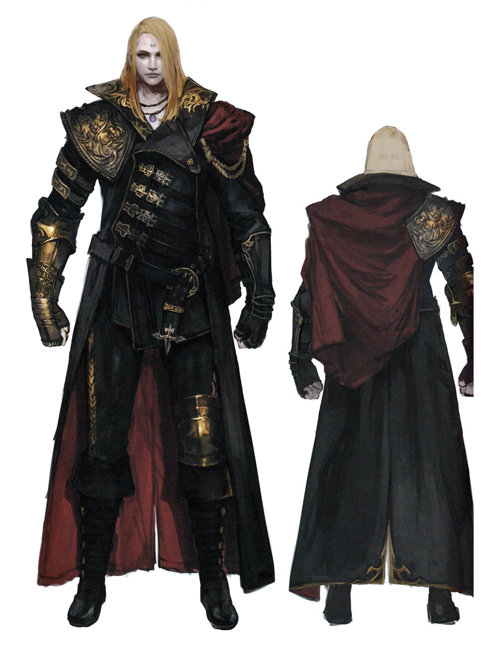 Zenos Concept Art from Final Fantasy XIV: Endwalker