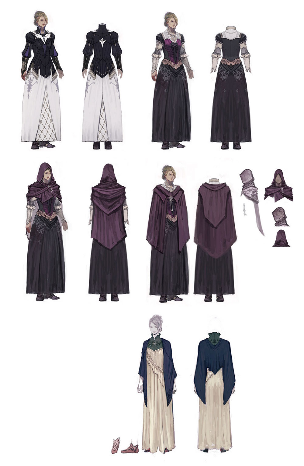 Anabella Rosfield Concept Art from Final Fantasy XVI