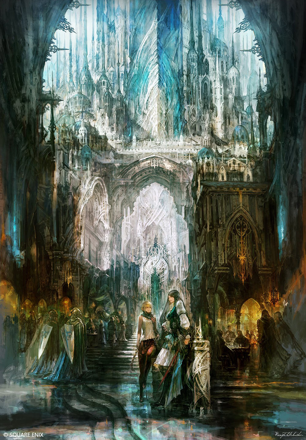 At the Foot of the Crystal Art from Final Fantasy XVI