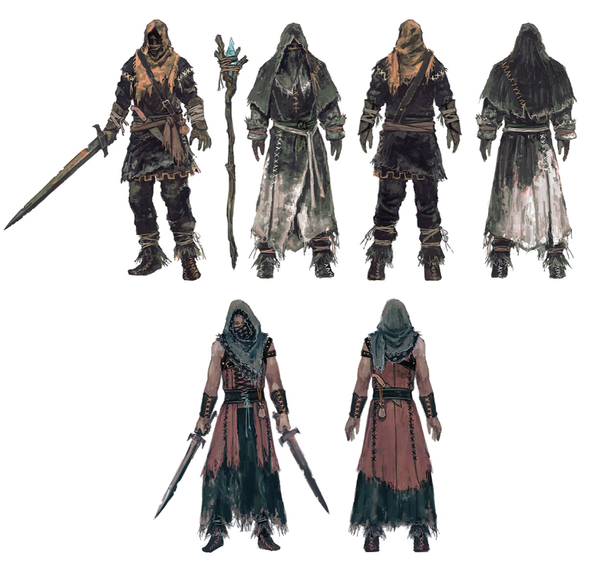 Bandits Concept Art from Final Fantasy XVI