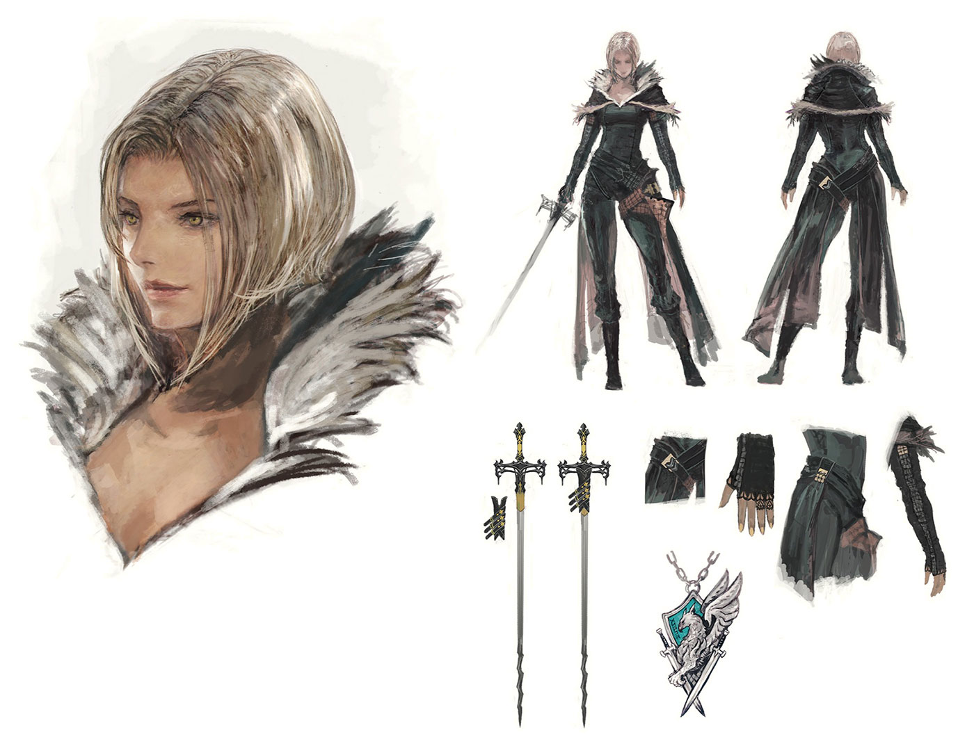 Benedikta Harman Concept Art from Final Fantasy XVI
