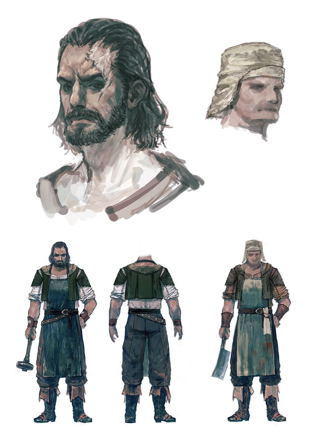 Blackthorne Concept Art from Final Fantasy XVI