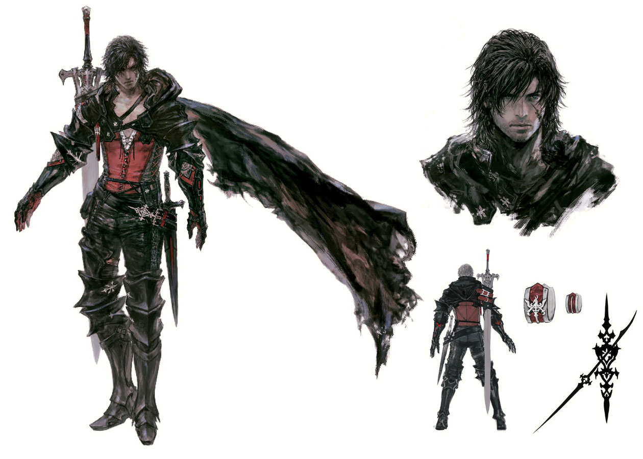 Clive Rosfield Concept Art from Final Fantasy XVI