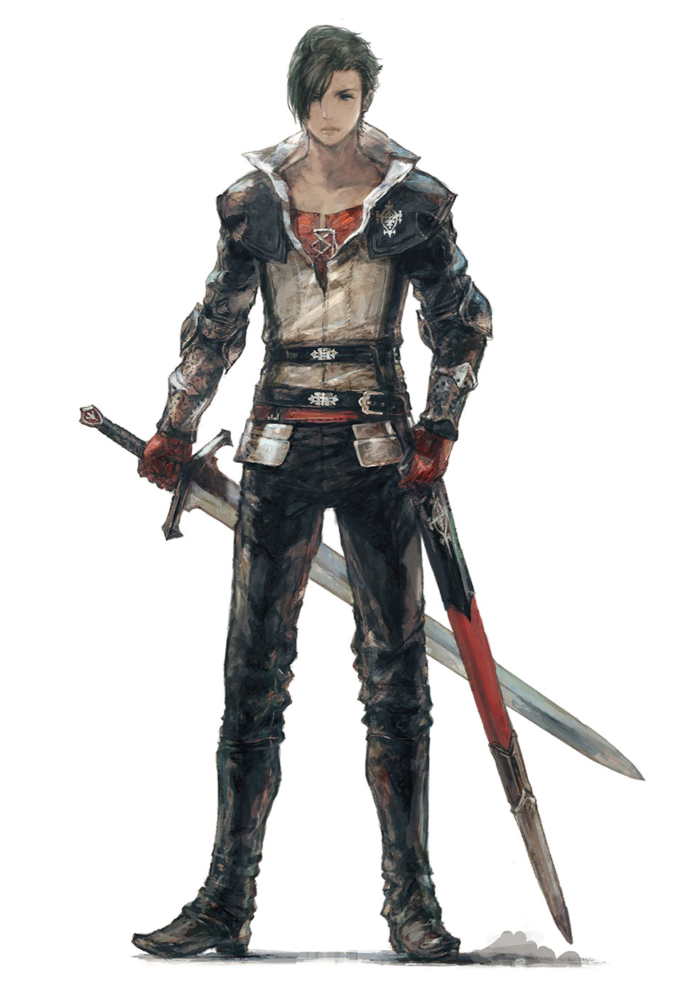 Clive Rosfield (Youth) Concept Art from Final Fantasy XVI