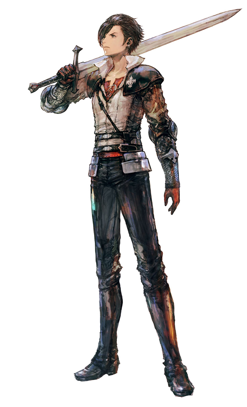Clive Rosfield Art from Final Fantasy XVI