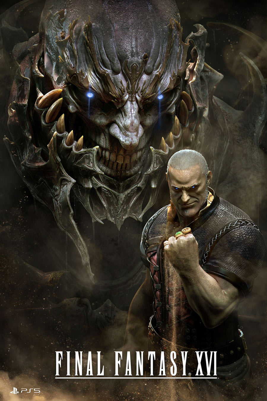 Collaboration Art by Raf Grassetti Art from Final Fantasy XVI