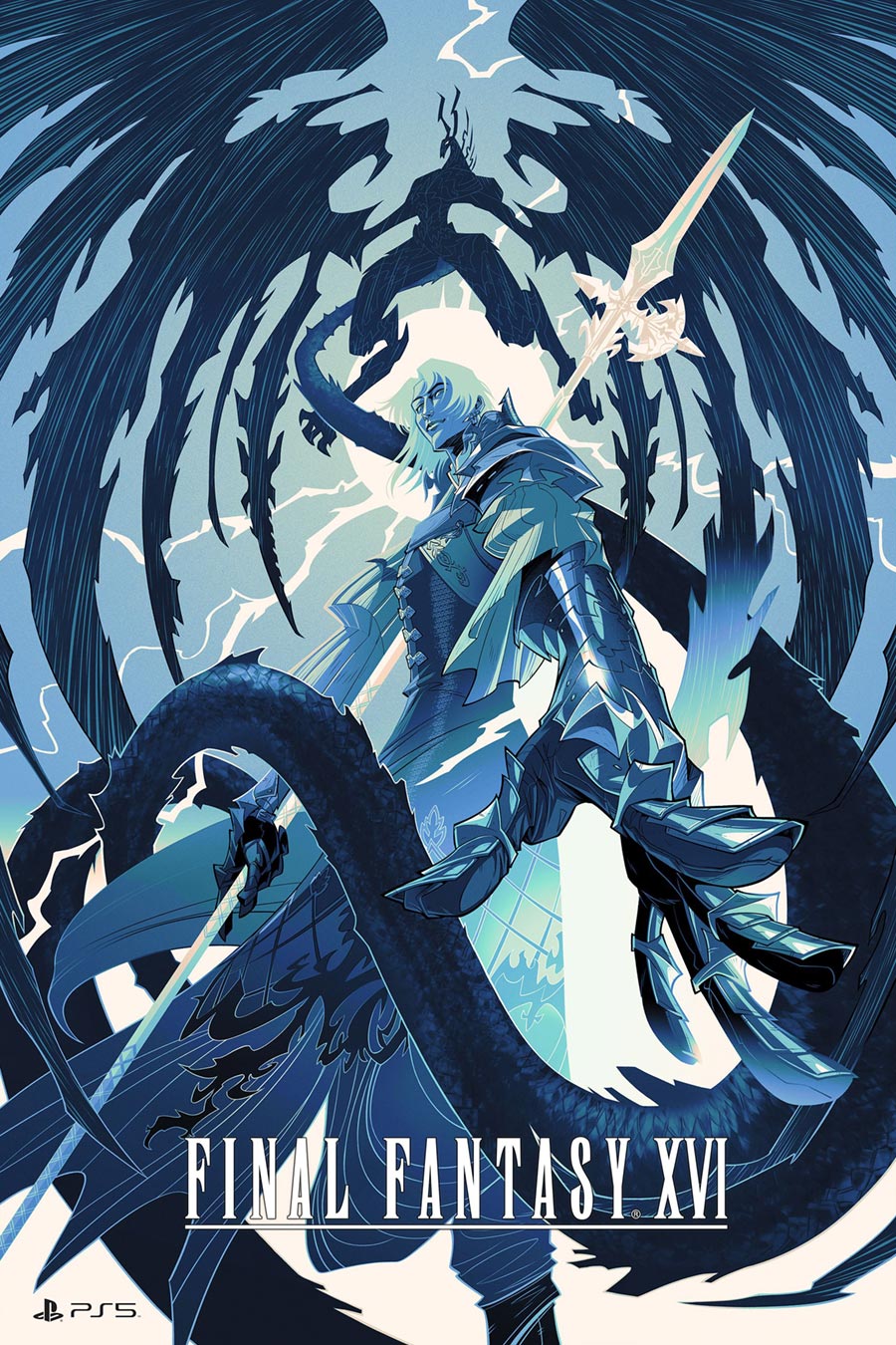 Collaboration Art by Ryan Smallman Art from Final Fantasy XVI