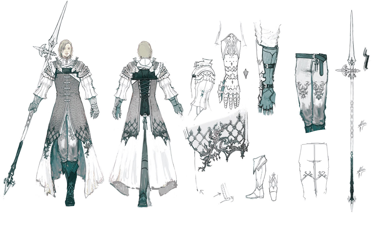 Dion Lesage Concept Artwork from Final Fantasy XVI