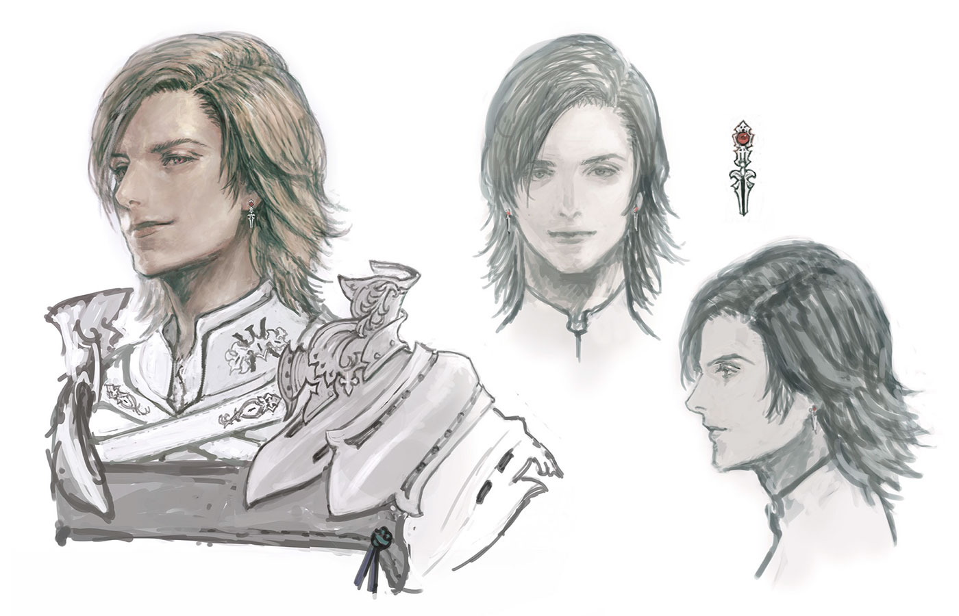 Dion Lesage Concept Art from Final Fantasy XVI
