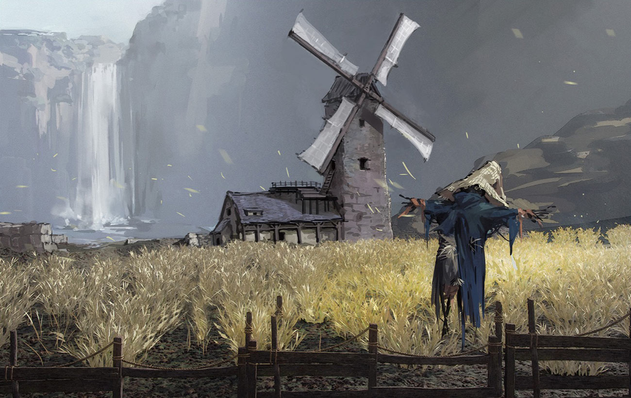 Eastpool Concept Art from Final Fantasy XVI