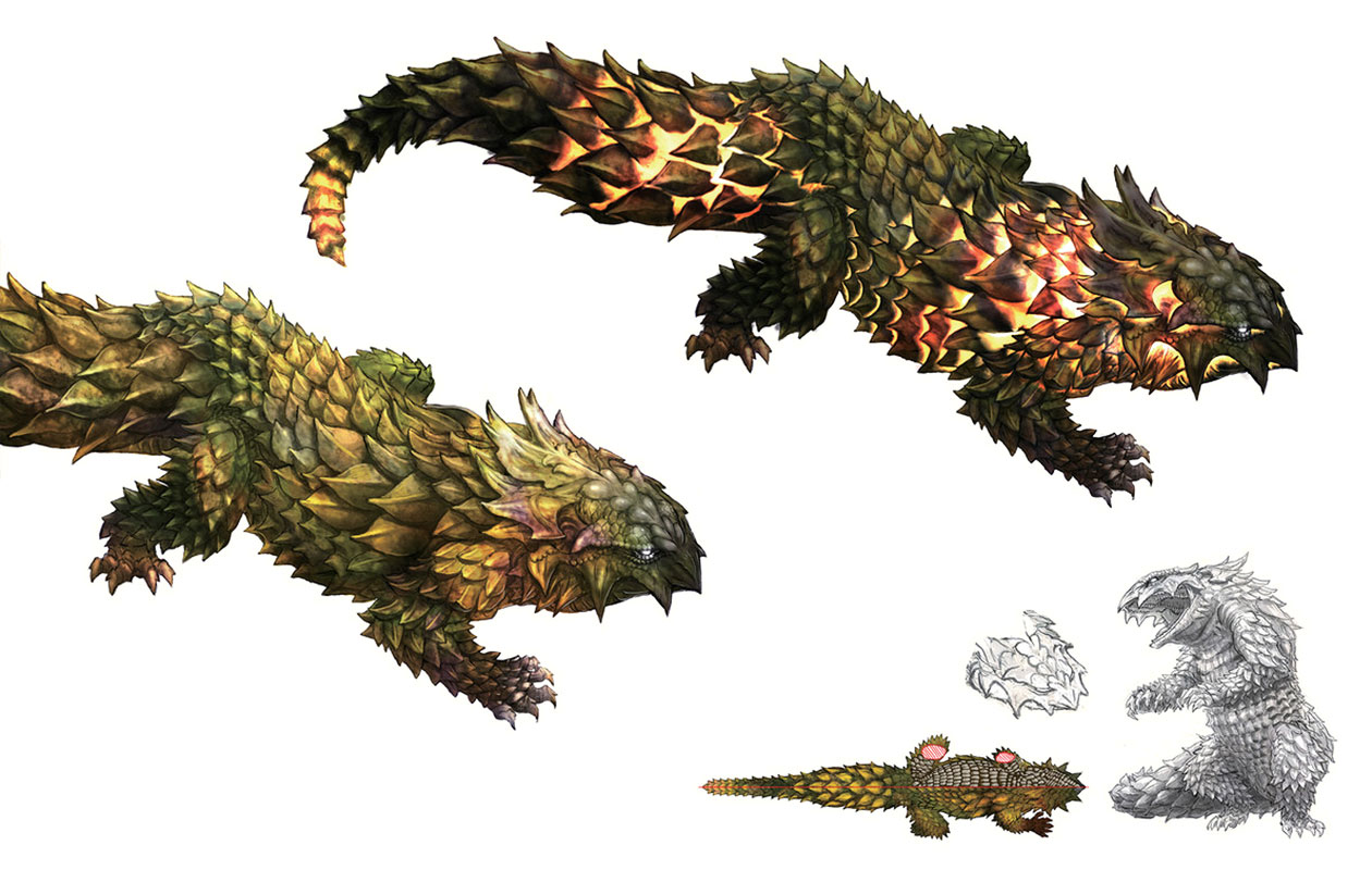 Fafnir Concept Art from Final Fantasy XVI