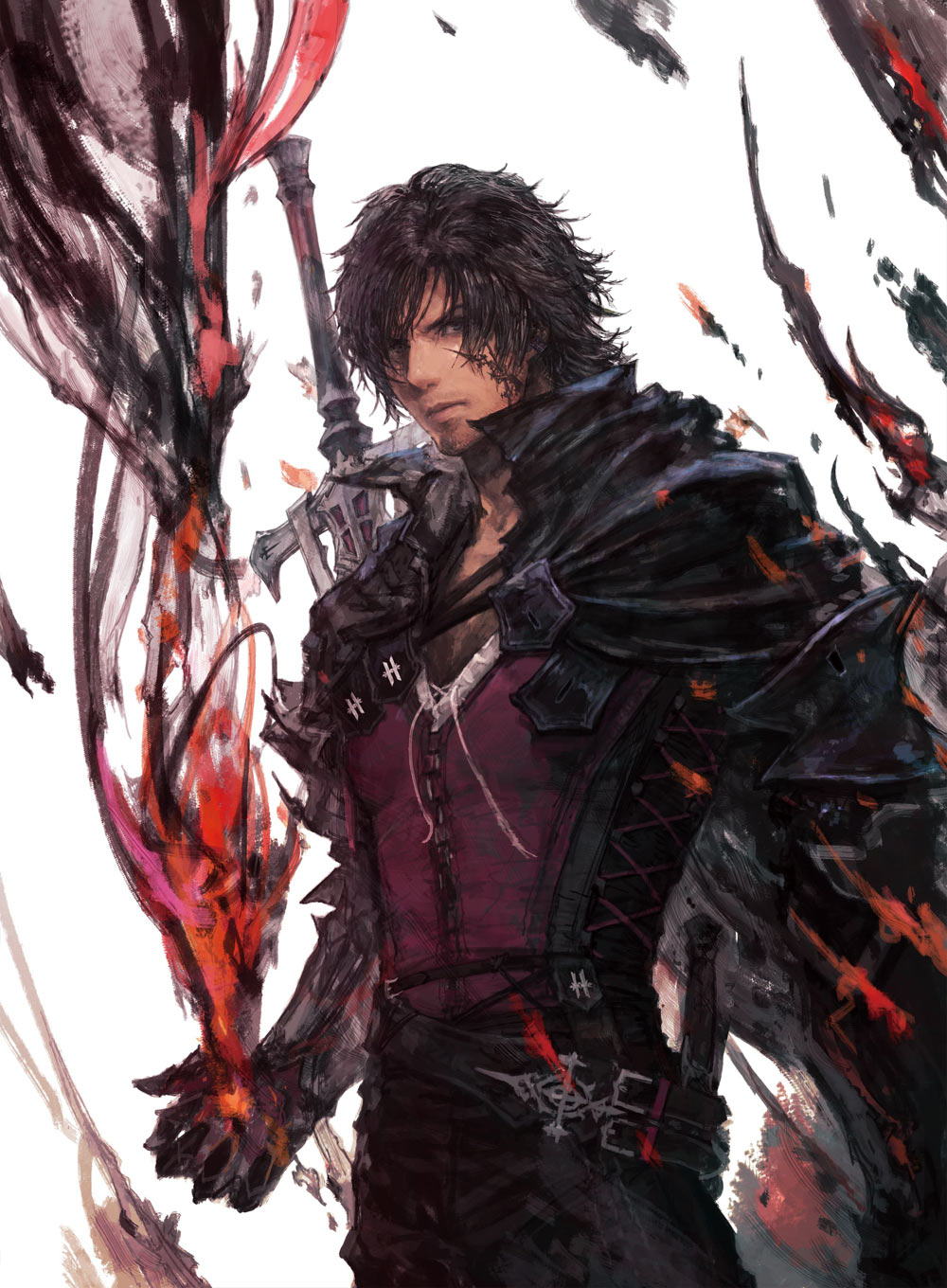 FFTCG Clive Rosfield Card Art from Final Fantasy XVI