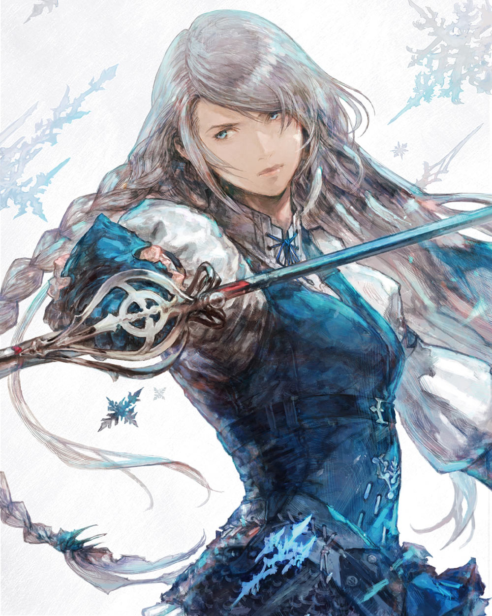 FFTCG Jill Warrick Card Art from Final Fantasy XVI