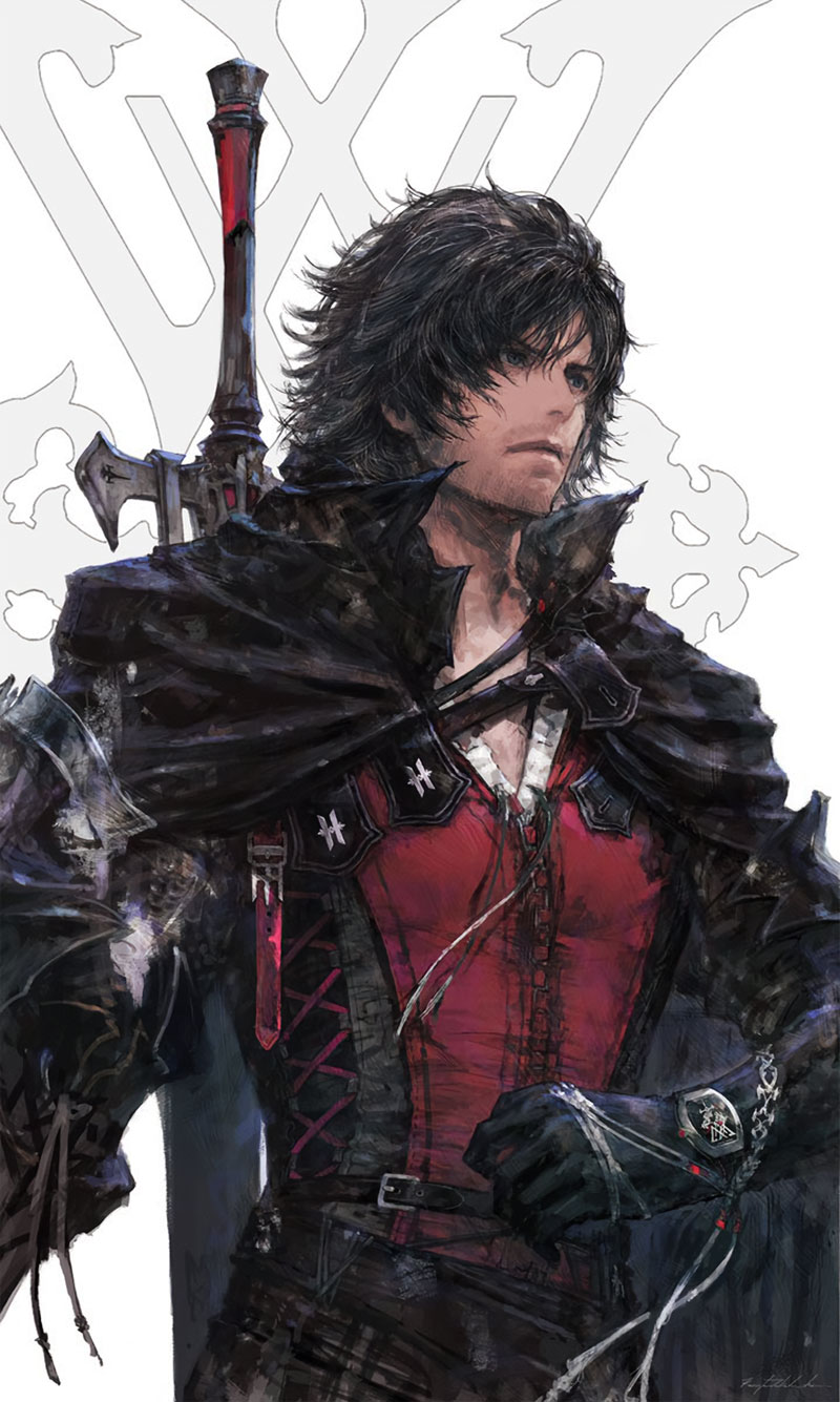 Franck Muller x FFXVI Clive Art from Final Fantasy XVI