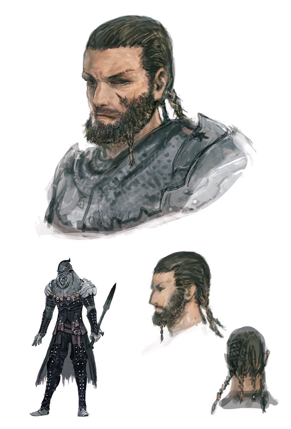 Gerulf Concept Art from Final Fantasy XVI