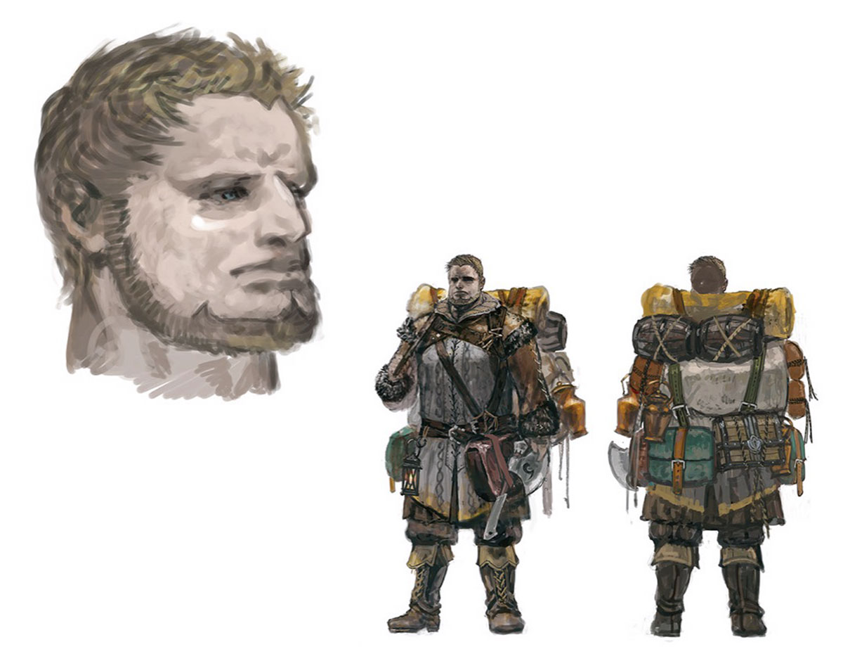 Goetz Concept Art from Final Fantasy XVI