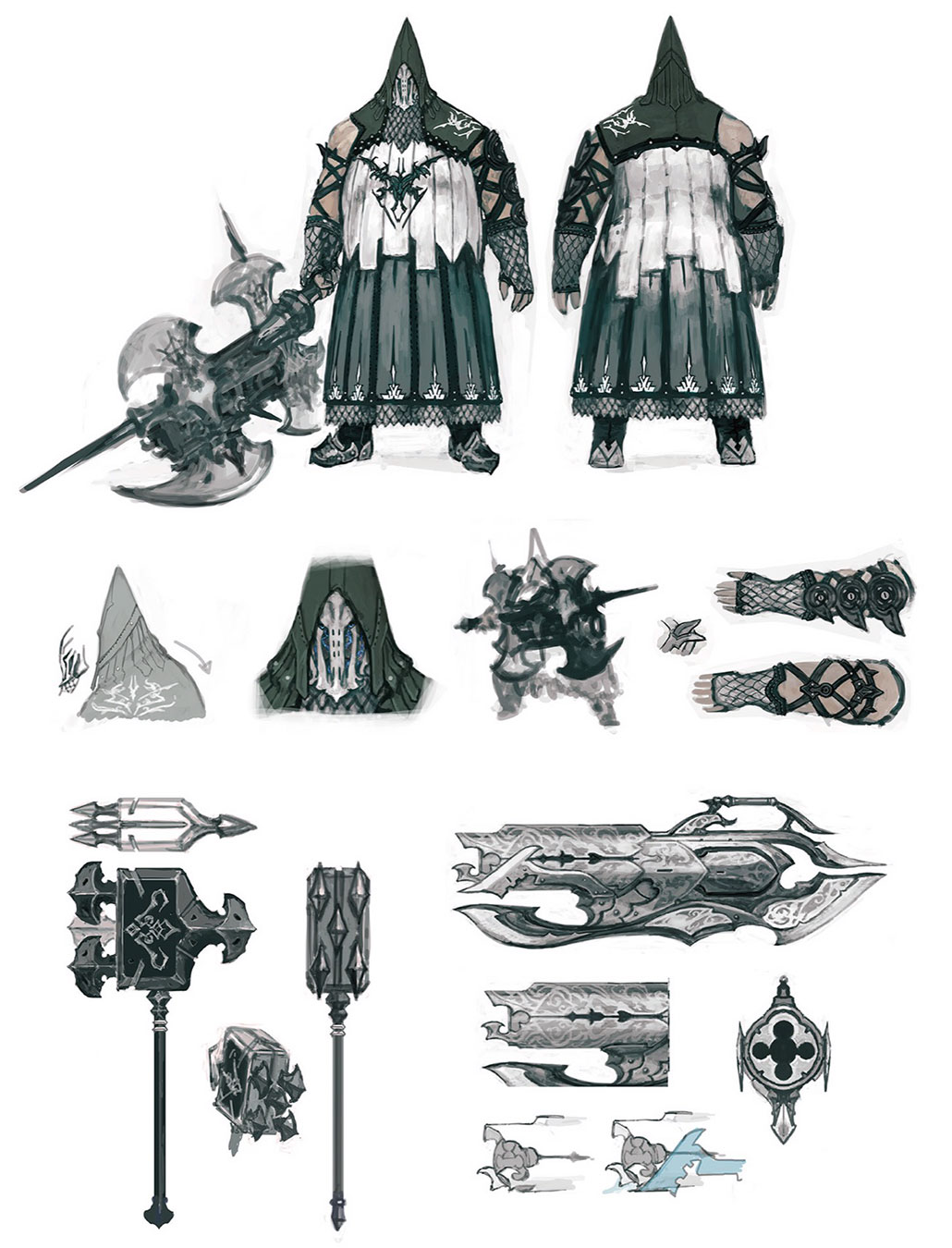 Imperial Soldiers Concept Art from Final Fantasy XVI