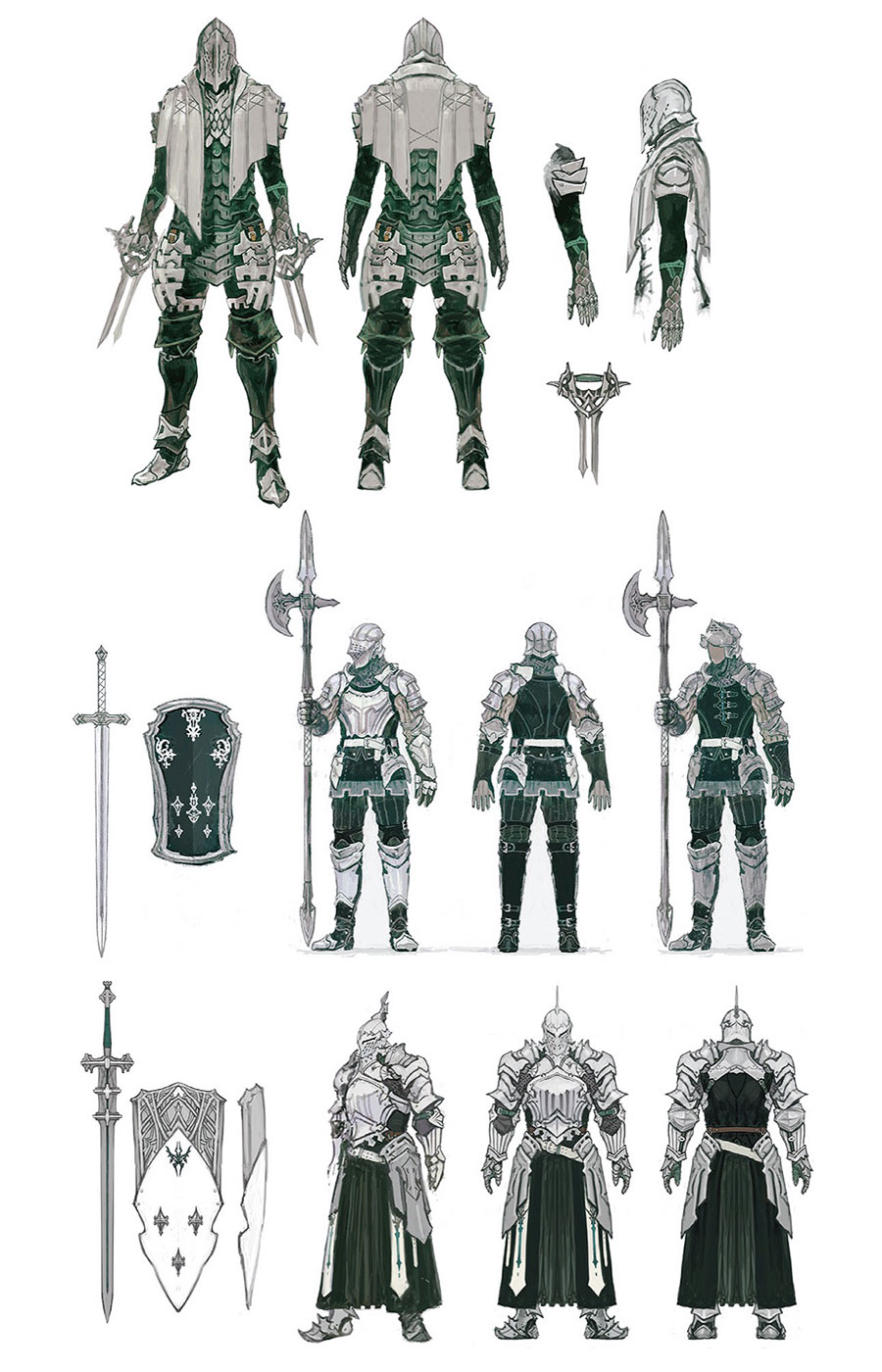 Imperial Soldiers Art from Final Fantasy XVI