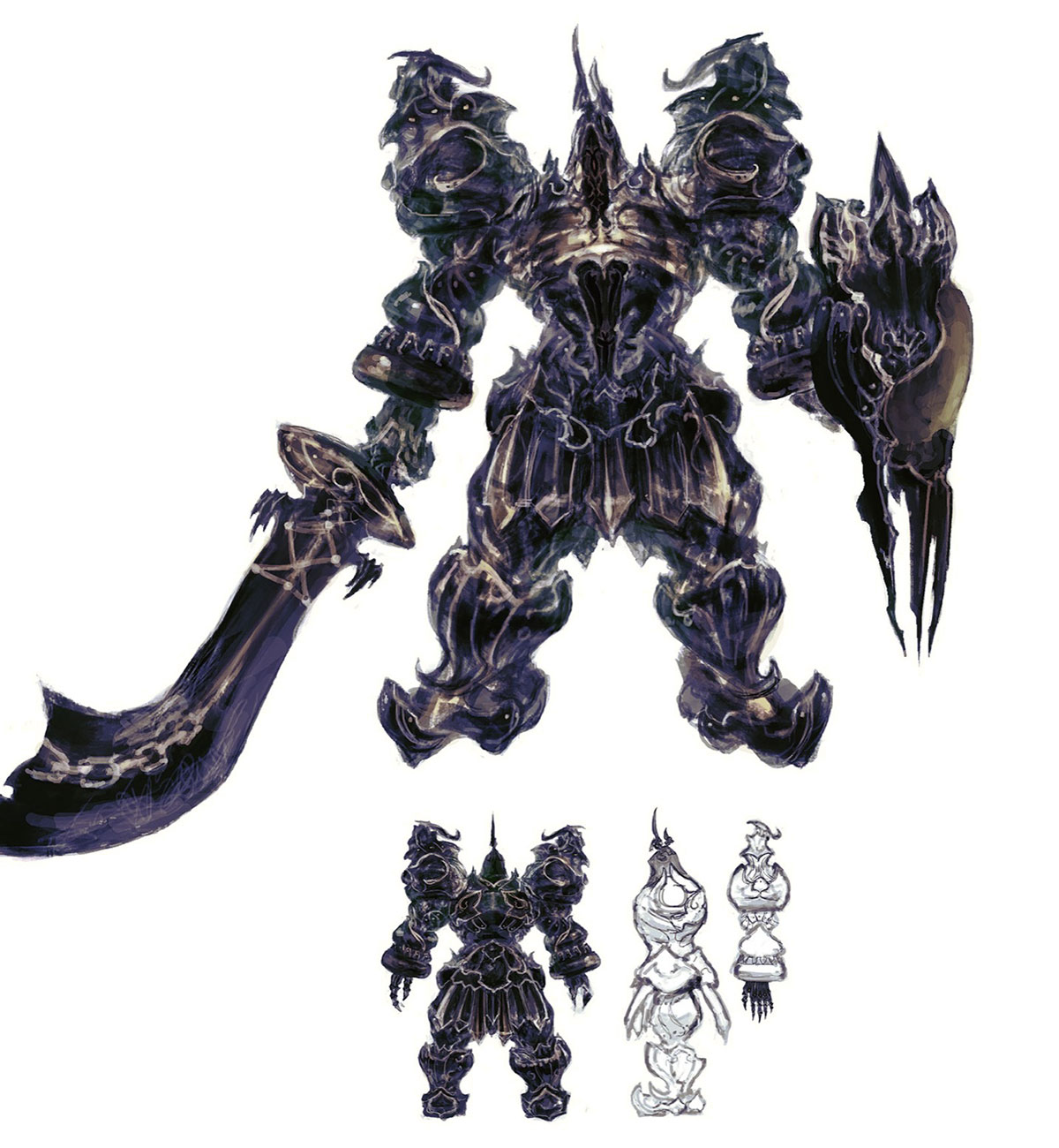 Iron Giant Concept Art from Final Fantasy XVI